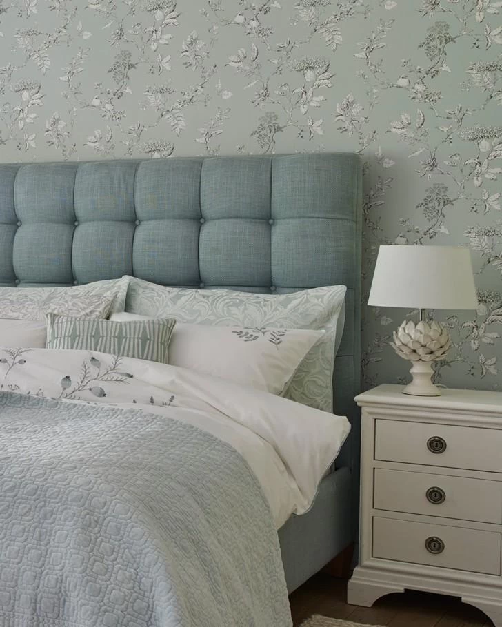 Elderwood Duck Egg Wallpaper - Image 2