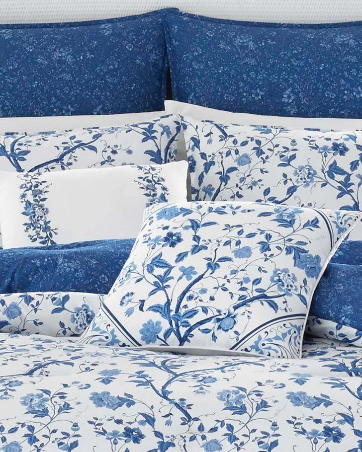 Elise Blue Duvet Cover Bonus Set - Image 3