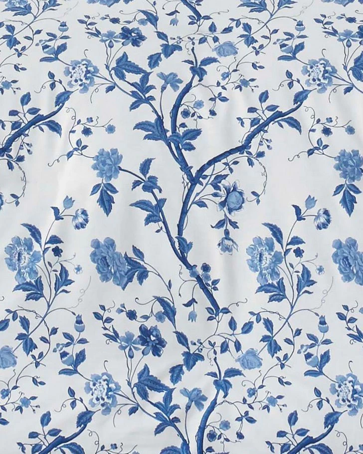 Elise Blue Duvet Cover Bonus Set - Image 4