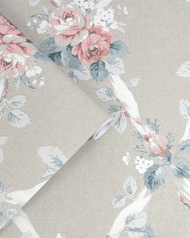 Elwyn Dove Grey Wallpaper Sample - Image 3