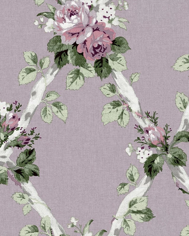 Elwyn Grape Wallpaper Sample