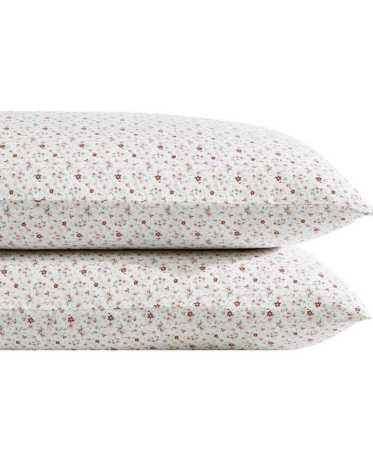 Evie Pink Standard Pillowcase Pair
