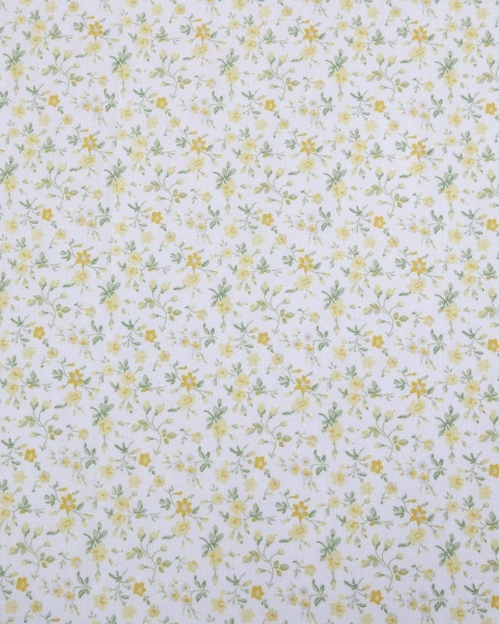 Evie Yellow Cotton Percale Standard Pillowcase Pair - Image 5