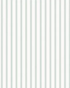 Farnworth Stripe Sage Green Wallpaper Sample