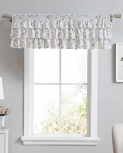 Fawna Blush Tier Ruffled Valance