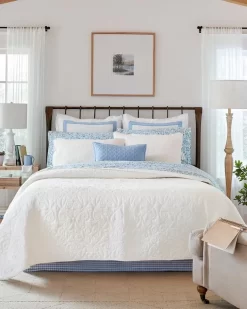 Felicity White Quilt Set