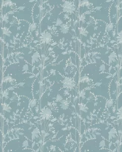 Fennelton Pale Newport Blue Wallpaper