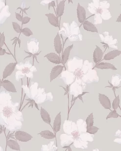 Fleurir Sugared Violet Wallpaper