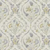 Foscot Damask Pale Ochre YellowWallpaper Sample