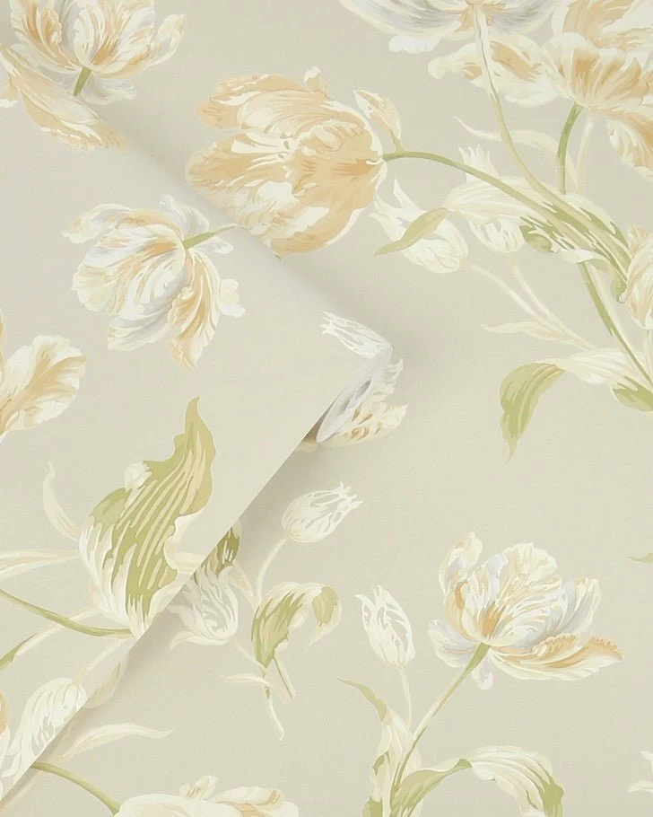 Gosford Sage Green Wallpaper Sample - Image 2