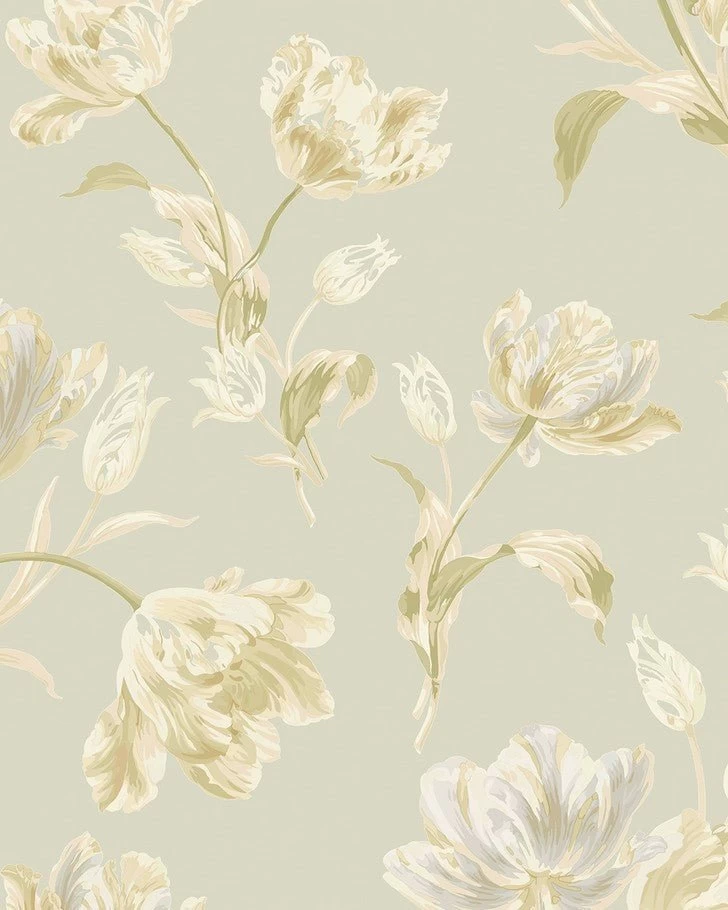 Gosford Sage Green Wallpaper Sample
