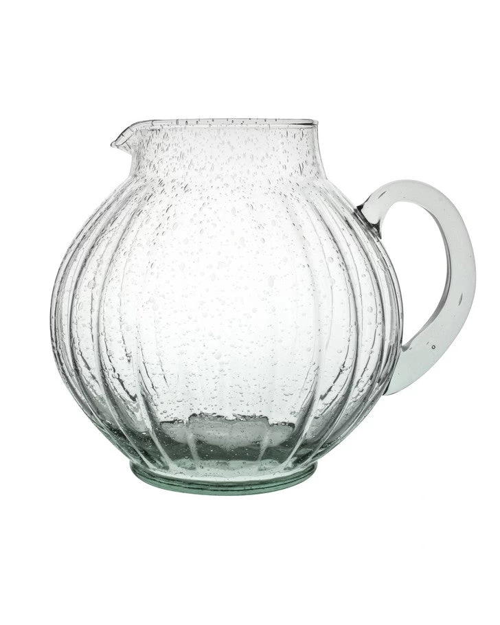 Green Glass Pitcher - Image 2