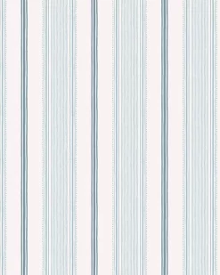Heacham Stripe Seaspray Wallpaper