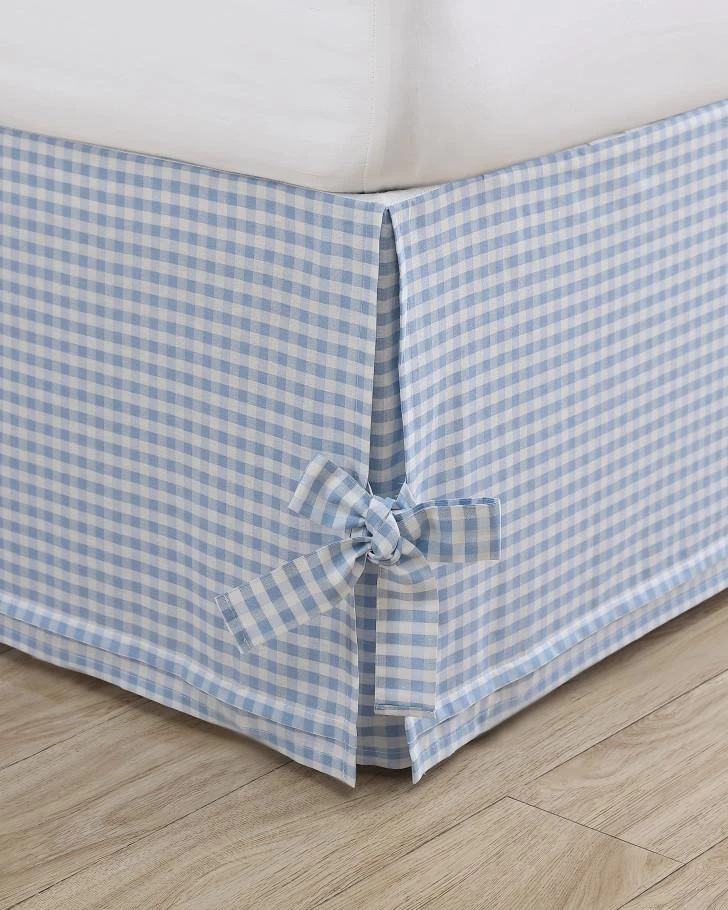 Hedy Gingham Tailored Bed Skirt