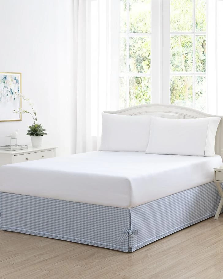 Hedy Gingham Tailored Bed Skirt - Image 4