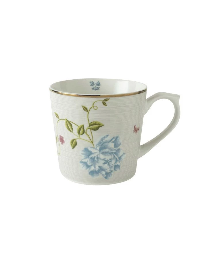 Heritage Cobblestone Pinstripe Set Of 4 Mugs (17 Oz.) - Image 3