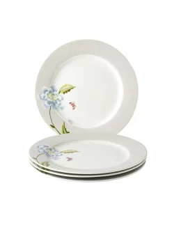 Heritage Cobblestone Pinstripe Set Of 4Salad Plates