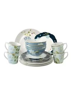 Heritage Collection 16pc Dinnerware Set (Cobblestone/Uni)