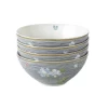 Heritage Midnight Pinstripe Set Of 4 Bowls