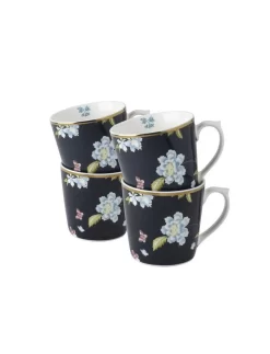 Heritage Midnight Uni Set Of 4 Mugs (10 Oz.)