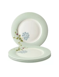Heritage Mint Candy Set Of 4 Dinner Plates