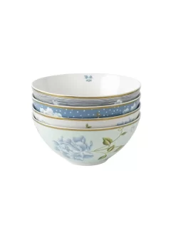 Heritage Mixed Designs Set Of 4 Bowls