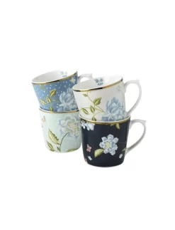 Heritage Mixed Designs Set Of 4 Mugs (10oz.)