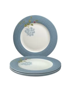 Heritage Seaspray Candy Set Of 4 Dinner Plates