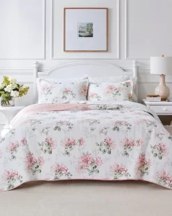 Honeysuckle Pink Quilt Set