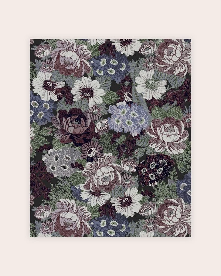 Honnington Peonies Blackberry Purple Wallpaper - Image 2