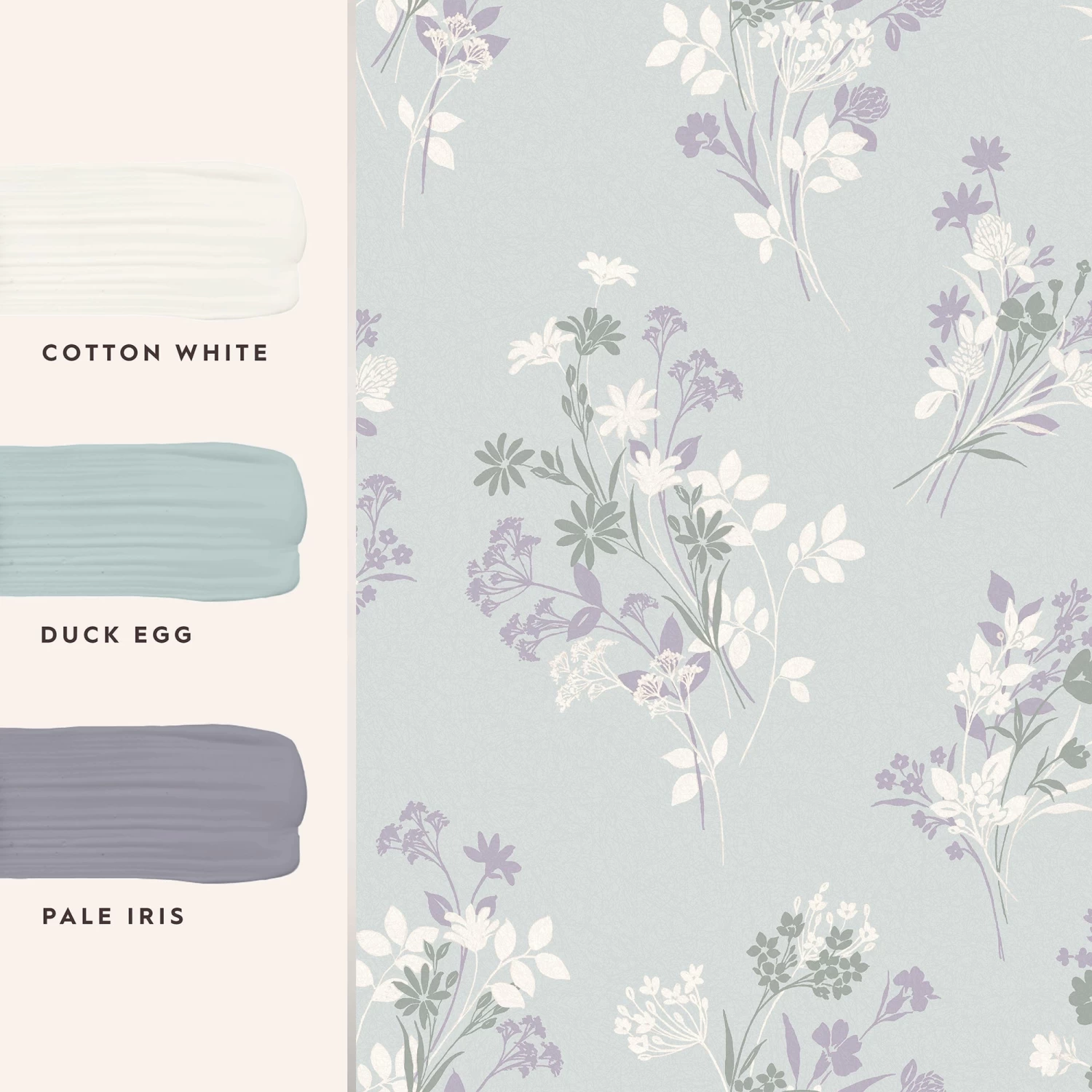 Igerna Pale Duck Egg Blue Wallpaper - Image 6