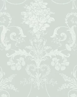 Josette Duck Egg Wallpaper