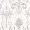 Josette Metallic Silver WallpaperSample