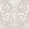 Josette White/Dove Grey Wallpaper Sample