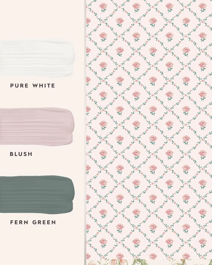 Kate Coral Pink Wallpaper - Image 3