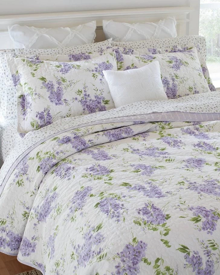 Keighley Lilac Quilt Set - Image 3