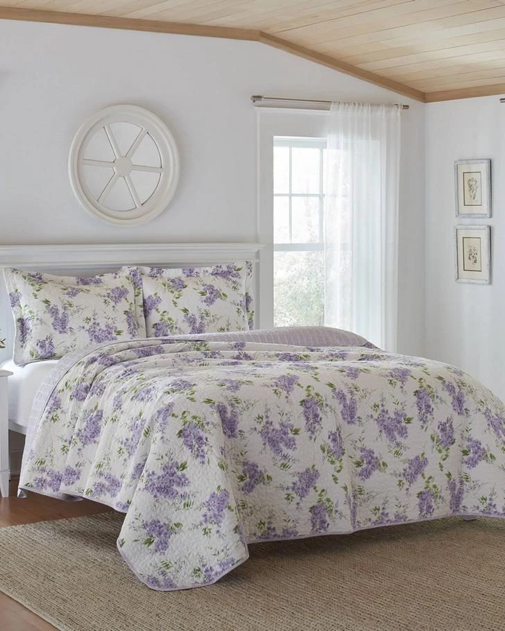 Keighley Lilac Quilt Set - Image 2