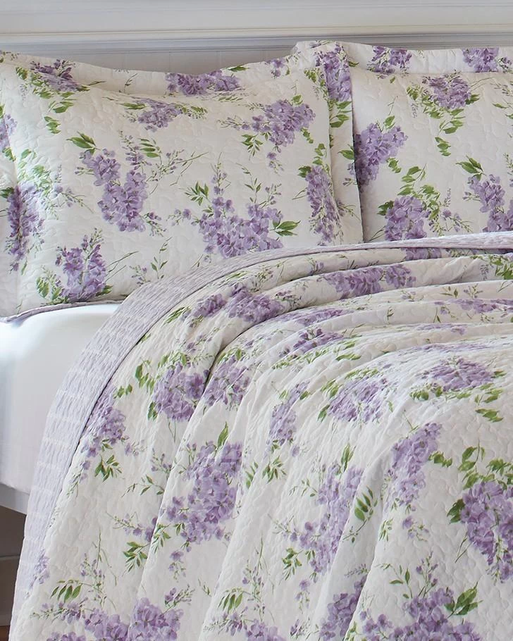 Keighley Lilac Quilt Set - Image 4