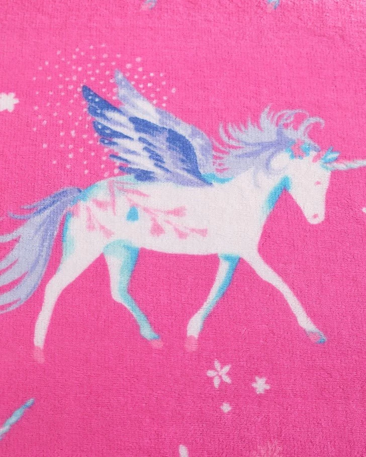 Kids Unicorn Utopia Ultra Soft Plush Fleece Throw - Image 2