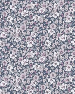 Libby Purple Wallpaper Sample