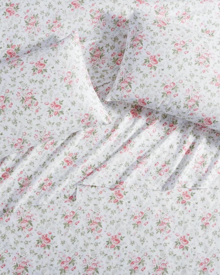 Lilian Coral Standard Pillowcase Pair - Image 3