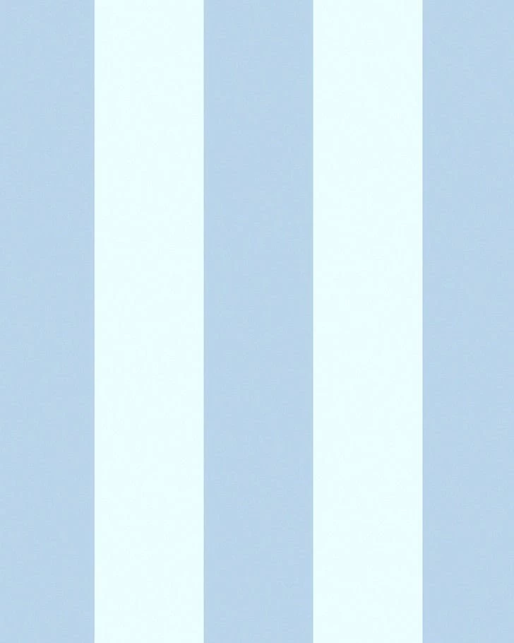 Lille Matte Blue Sky Stripe Wallpaper Sample