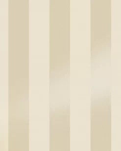 Lille Pearlescent Stripe Linen Wallpaper Sample