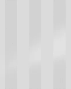 Lille Pearlescent Stripe Silver Wallpaper Sample