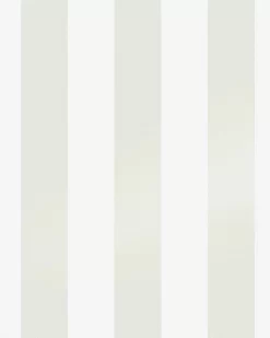 Lille Pearlescent Stripe White Wallpaper Sample