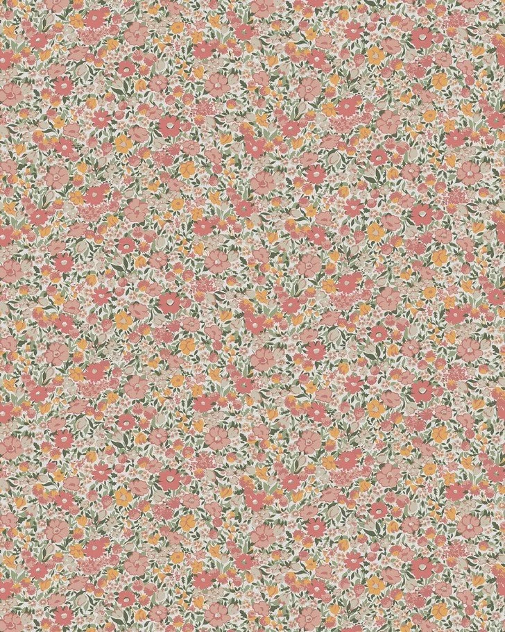 Loveston Coral Pink Wallpaper