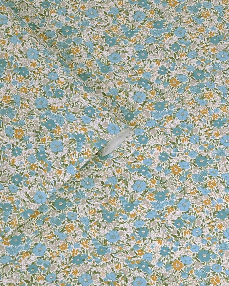 Loveston Newport Blue Wallpaper - Image 3