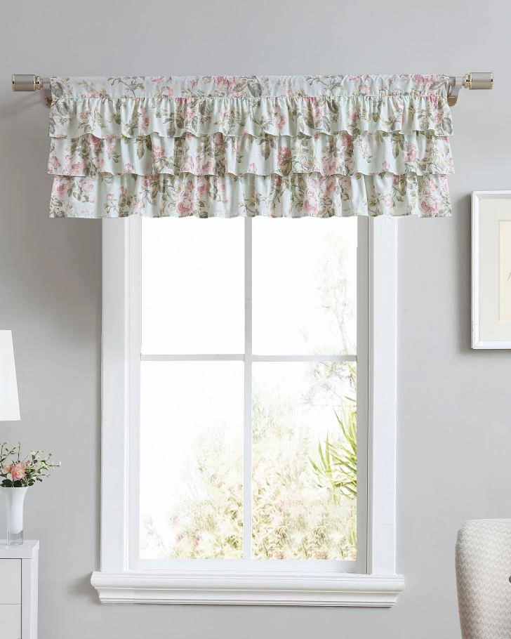 Madelynn Tier Ruffled Window Valance