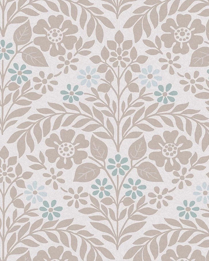 Margam Dove Grey Wallpaper Sample - Image 4