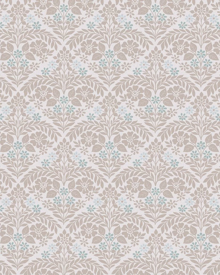 Margam Dove Grey Wallpaper Sample